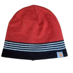 CARHARTT Chili Malone Hat Knit Beanie Hiking Outdoor One Size USA Made Skull Cap